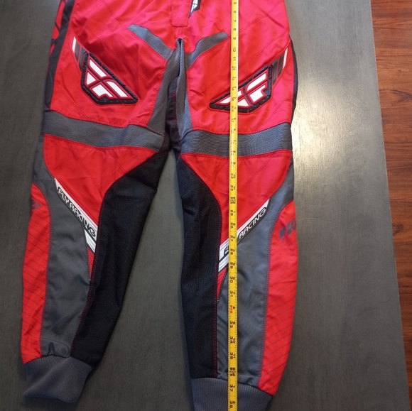 Fly Racing F-16 Motorcross Pants Red/White/Black Size 38 Mens NWT - Picture 12 of 15